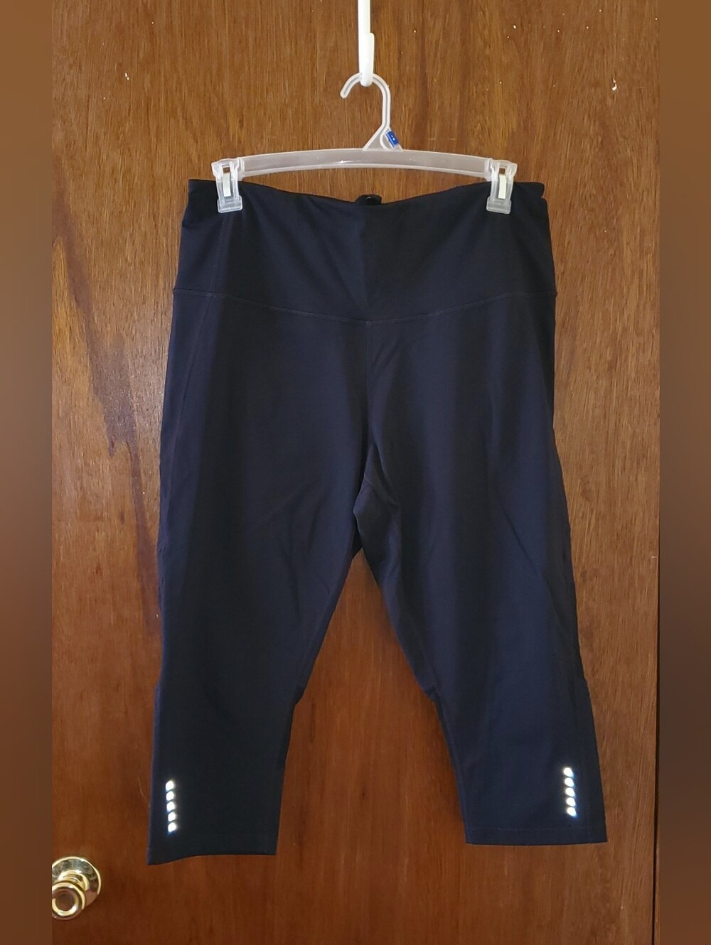 Core 10 Black Capri Crop Leggings Sz 2xl